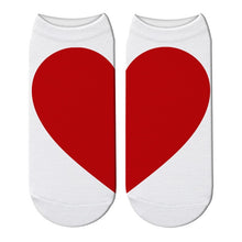 Heart Ankle-High Socks