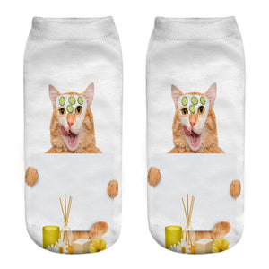 Artsy Cat Socks