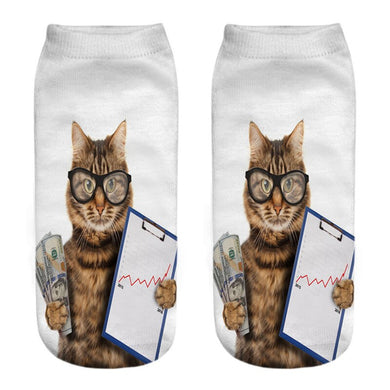 Investor Cat Socks