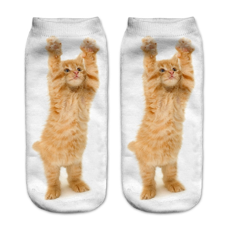 Pawing Cat Socks