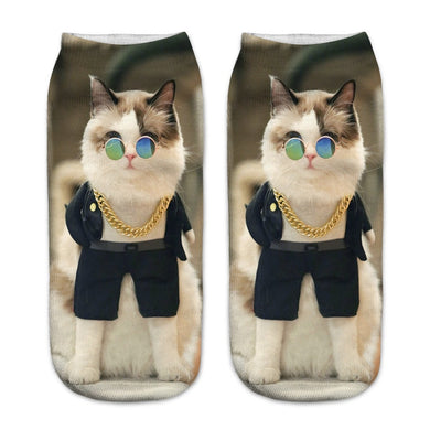 Baller Cat Socks