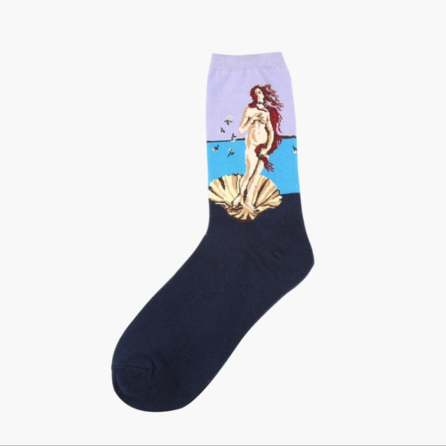 Birth of Venus Painting Socks – Luscious Socks