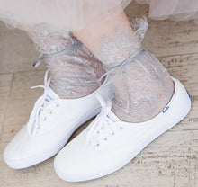 Lace Socks with Ties