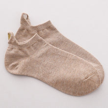 Cute Gold Heart Casual Socks